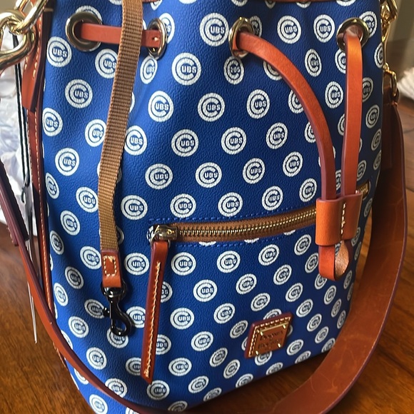 Chicago Cubs Dooney & Bourke Drawstring Shoulder Bag - Picture 12 of 16